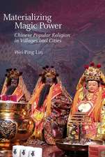 Materializing Magic Power – Chinese Popular Religion in Villages and Cities