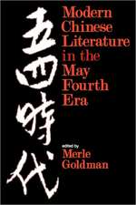 Modern Chinese Literature in the May Fourth Era (Paper)