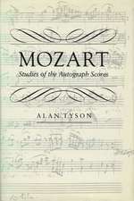 Mozart – Studies of the Autograph Scores (Paper)