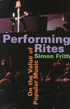 Performing Rites – On the value of Popular Music (Cobee) (Paper)