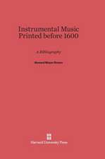 Instrumental Music Printed Before 1600: A Practical Guide