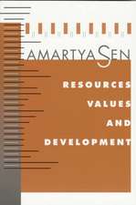 Resources, Values & Development (Paper)