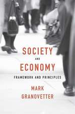 Society and Economy – Framework and Principles