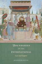 Boundaries of the International – Law and Empire