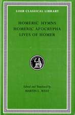 Homeric Hymns. Homeric Apocrypha. Lives of Homer L496 (Trans. West)(Greek)