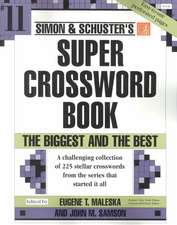 Simon & Schuster Super Crossword Book #11