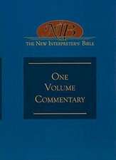 The New Interpreter's Bible One Volume Commentary