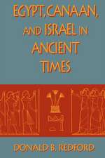 Egypt, Canaan, and Israel in Ancient Times