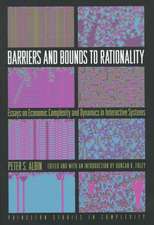 Barriers and Bounds to Rationality – Essays on Economic Complexity and Dynamics in Interactive Systems