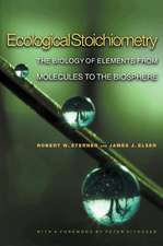 Ecological Stoichiometry – The Biology of Elements from Molecules to the Biosphere