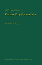 Group Selection in Predator–Prey Communities. (MPB–9), Volume 9