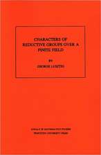 Characters of Reductive Groups over a Finite Field. (AM–107), Volume 107