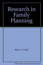 Research in Family Planning