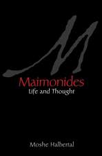 Maimonides – Life and Thought