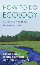 How to Do Ecology – A Concise Handbook – Second Edition