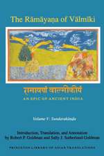 The Ramayana of Valmiki – An Epic of Ancient India Volume V – Sundarakanda