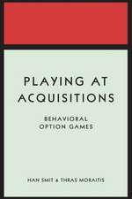 Playing at Acquisitions – Behavioral Option Games