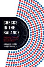 Checks in the Balance – Legislative Capacity and the Dynamics of Executive Power