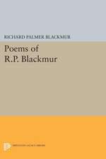 Poems of R.P. Blackmur