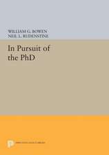 In Pursuit of the PhD