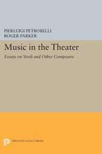 Music in the Theater – Essays on Verdi and Other Composers