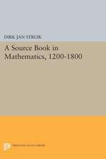 A Source Book in Mathematics, 1200–1800