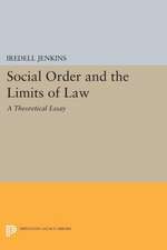 Social Order and the Limits of Law – A Theoretical Essay