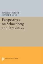 Perspectives on Schoenberg and Stravinsky