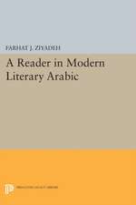 Reader in Modern Literary Arabic