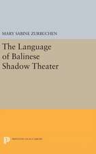 The Language of Balinese Shadow Theater