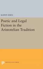 Poetic and Legal Fiction in the Aristotelian Tradition