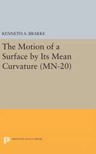 The Motion of a Surface by Its Mean Curvature. (MN–20)