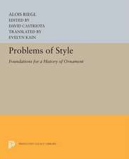 Problems of Style – Foundations for a History of Ornament