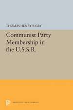 Communist Party Membership in the U.S.S.R.