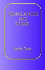 Translations and Poems