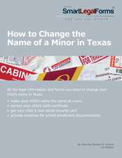 How to Change the Name of a Minor in Texas