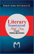 Literary Translations Made Easy