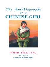 Autobiography Of A Chinese Girl