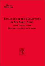 Catalogue of the Collections of Aurel Stein