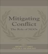 Mitigating Conflict: The Role of NGOs