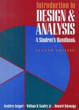 Introduction to Design and Analysis