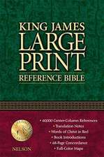 King James Large Print Reference Bible