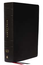 KJV, The King James Study Bible, Genuine Leather, Black, Thumb Indexed, Red Letter, Full-Color Edition: Holy Bible, King James Version