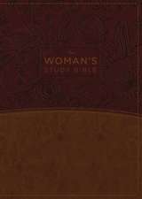 NKJV, The Woman's Study Bible, Leathersoft, Brown/Burgundy, Red Letter, Full-Color Edition, Thumb Indexed: Receiving God's Truth for Balance, Hope, and Transformation