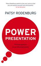 Power Presentation: Formal Speech in an Informal World