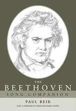 The Beethoven Song Companion