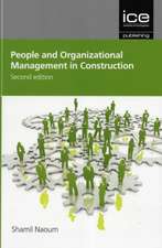 People and Organizational Management in Construction