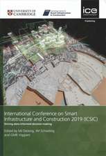 International Conference on Smart Infrastructure – Driving data–informed decision–making ed decision–making