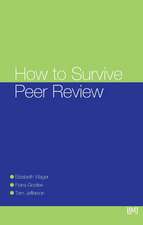 How To Survive Peer Review