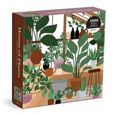 Galison: House of Plants 1000 Piece Puzzle in Square Box